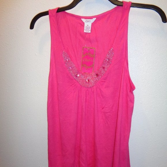 Candie's Tank Top Size XL NWT - Picture 5 of 11